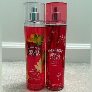 2 Bath & Body Works Champagne Apple & Honey Perfumes